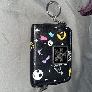 Nightmare Before Christmas Keychain Wallet